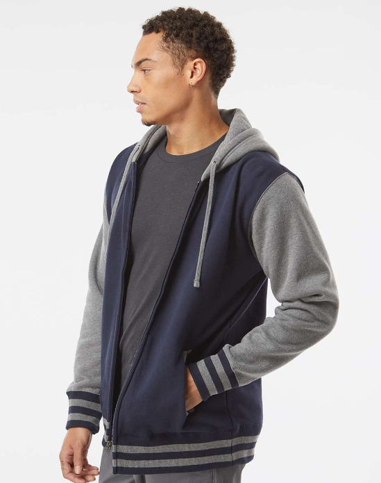Appliqué Full Zip Sweatshirt