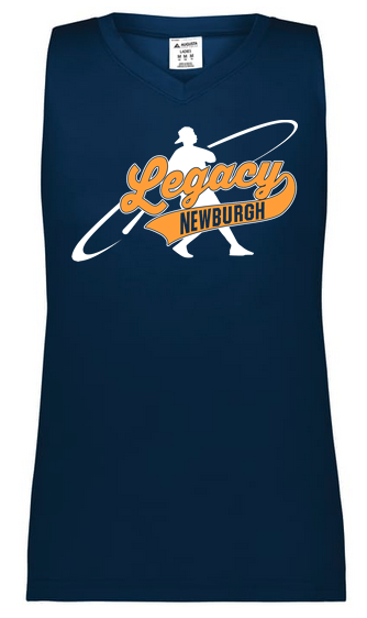 Girls Moisture Wicking Sleeveless Jersey
