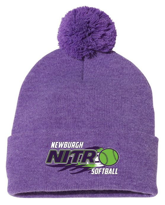 Pom-Pom Cuffed Beanie