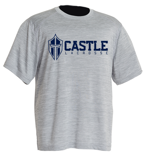 Charles River Space Dye Performance Tee (Grey)