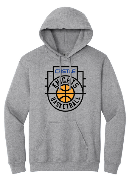Basketball Logo on Royal or Grey