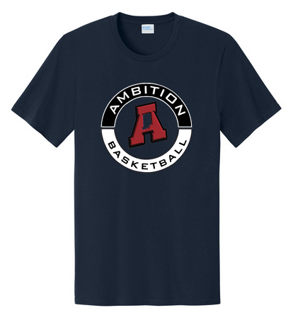 Circle Logo Port & Co™ Easy Cotton Tee
