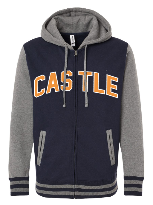 Appliqué Full Zip Sweatshirt
