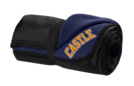 Fleece/Poly Travel Blanket