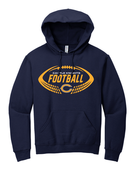 Blended Cotton Hooded Sweatshirt