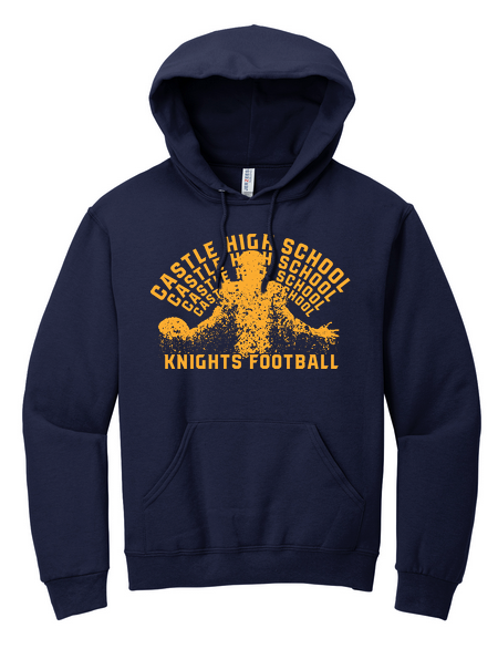Blended Cotton Hooded Sweatshirt