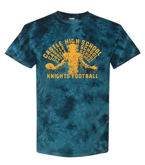 Crystal Wash Tie-Dye Short Sleeve T-Shirt