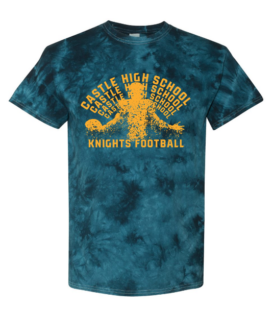 Crystal Wash Tie-Dye Short Sleeve T-Shirt