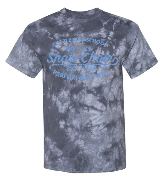 Crystal Wash Tie-Dye T-Shirt
