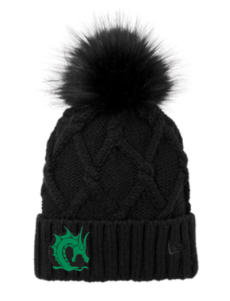 Faux Fur Pom Pom Beanie