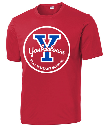 Moisture Wicking Polyester Short Sleeve T-shirt