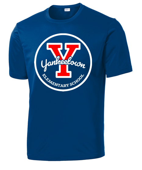 Moisture Wicking Polyester Short Sleeve T-shirt