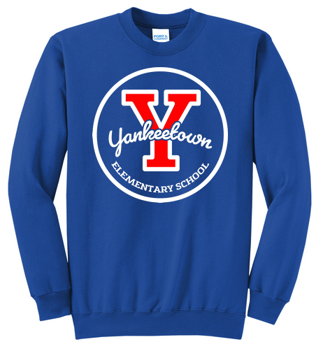 Unisex Blended Cotton Crewneck Sweatshirt