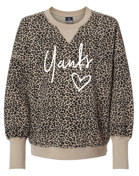 Women's Sueded Fleece Crewneck Sweatshirt