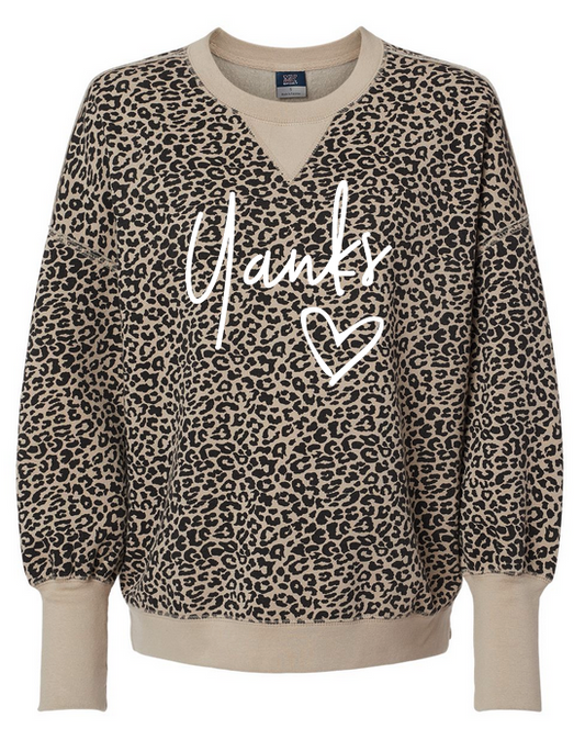 Women's Sueded Fleece Crewneck Sweatshirt
