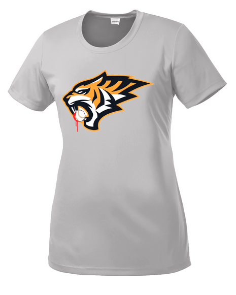 Ladies Dry Fit Polyester Short Sleeve T-Shirt