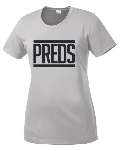 Ladies Dry Fit Polyester Short Sleeve T-Shirt