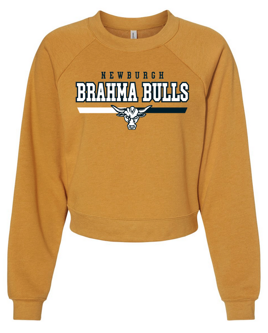 Women's Raglan Pullover Fleece Sweatshirt