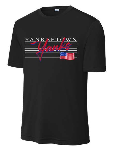 Moisture Wicking Polyester Short Sleeve T-shirt