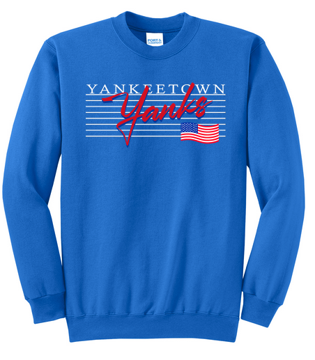Unisex Blended Cotton Crewneck Sweatshirt