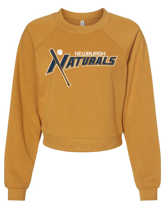 Women's Raglan Pullover Fleece Sweatshirt