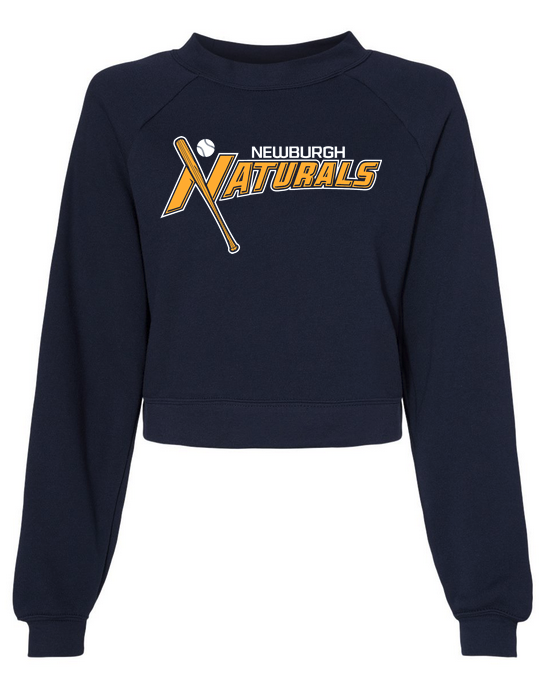 Women's Raglan Pullover Fleece Sweatshirt
