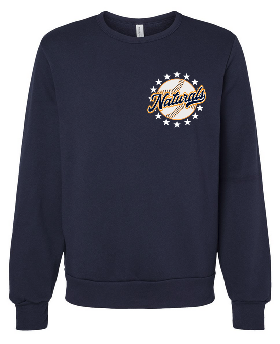 Embroidered Sponge Fleece Sweatshirt