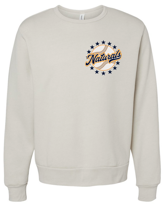 Embroidered Sponge Fleece Sweatshirt