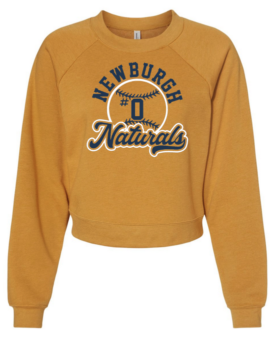 Women's Raglan Pullover Fleece Sweatshirt