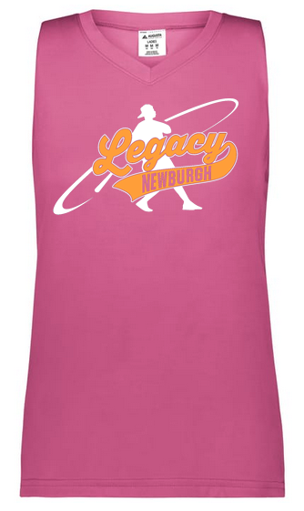 Girls Moisture Wicking Sleeveless Jersey
