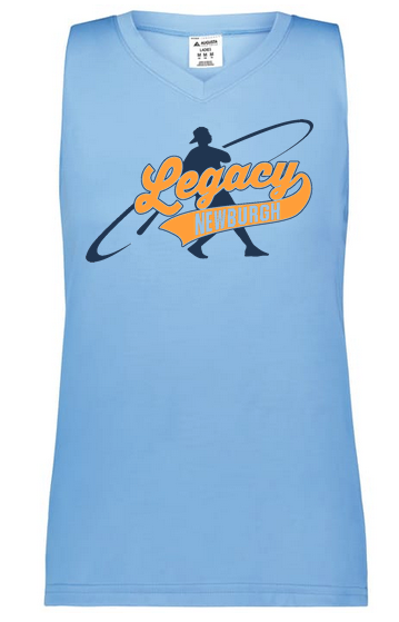 Girls Moisture Wicking Sleeveless Jersey