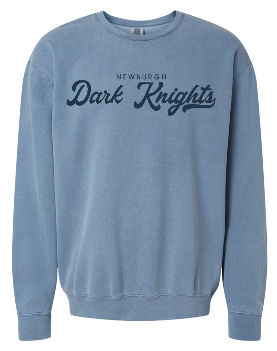 Tone-on-Tone Lightweight Fleece Crewneck Sweatshirt