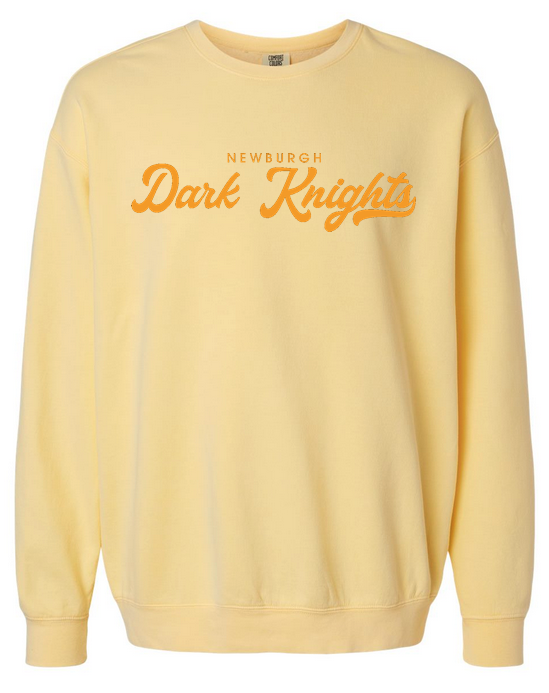 Tone-on-Tone Lightweight Fleece Crewneck Sweatshirt
