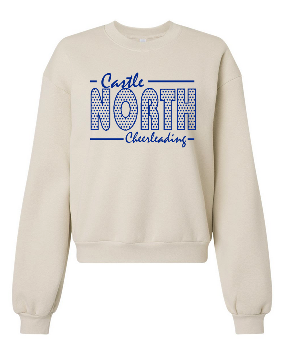 Balloon Sleeve Crewneck Sweatshirt