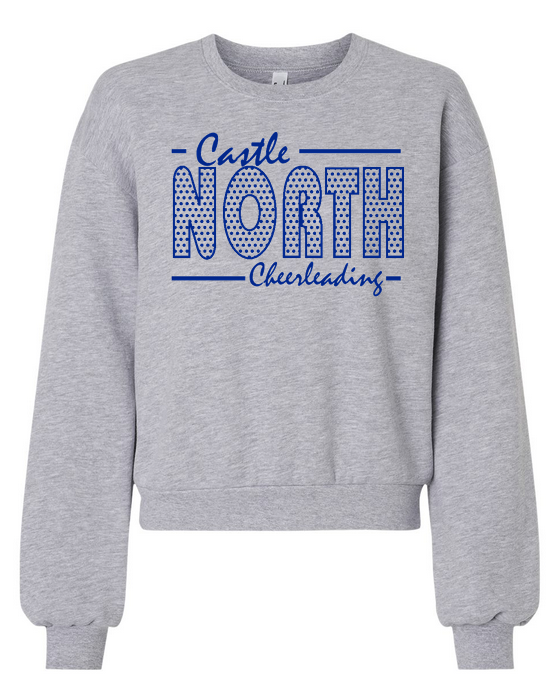 Balloon Sleeve Crewneck Sweatshirt