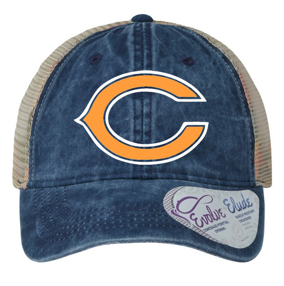 Women's Washed Mesh-Back Cap