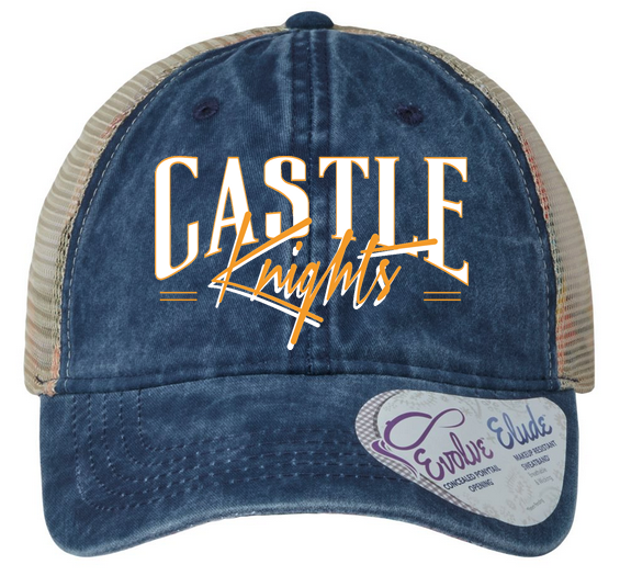 Women's Washed Mesh-Back Cap