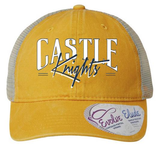 Women's Washed Mesh-Back Cap