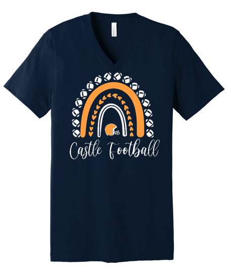 Ladies V-Neck Bella+Cavnas T-Shirt