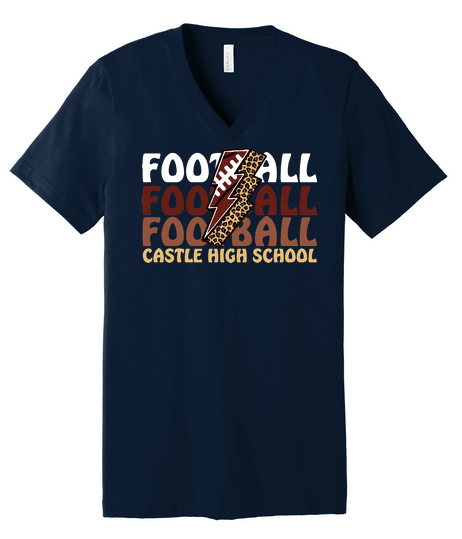 Ladies V-Neck Bella+Cavnas T-Shirt