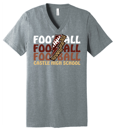 Ladies V-Neck Bella+Cavnas T-Shirt