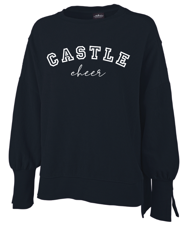 Camden Spliced Crew Neck Sweatshirt