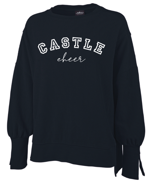 Camden Spliced Crew Neck Sweatshirt