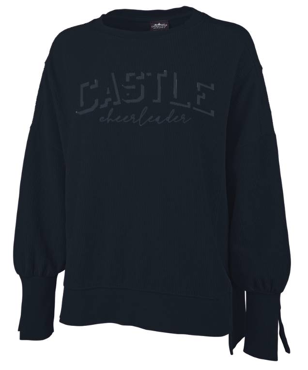 Camden Spliced Crew Neck Sweatshirt