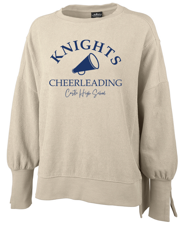 Camden Spliced Crew Neck Sweatshirt