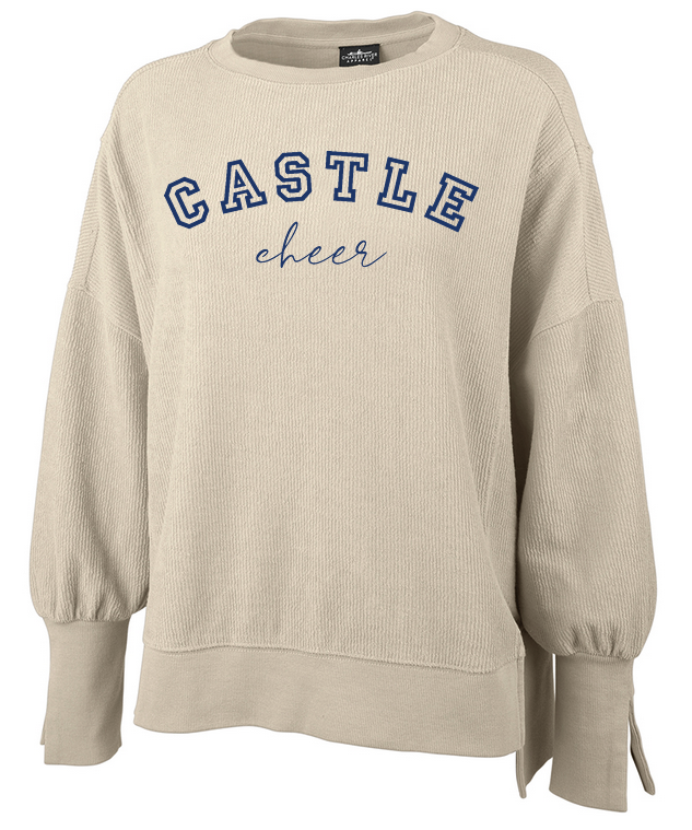 Camden Spliced Crew Neck Sweatshirt