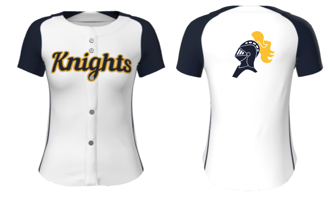 Sublimated Full-Button Short Sleeve Jersey