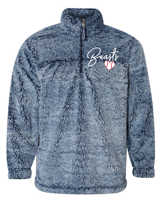 Sherpa Fleece Quarter-Zip Pullover