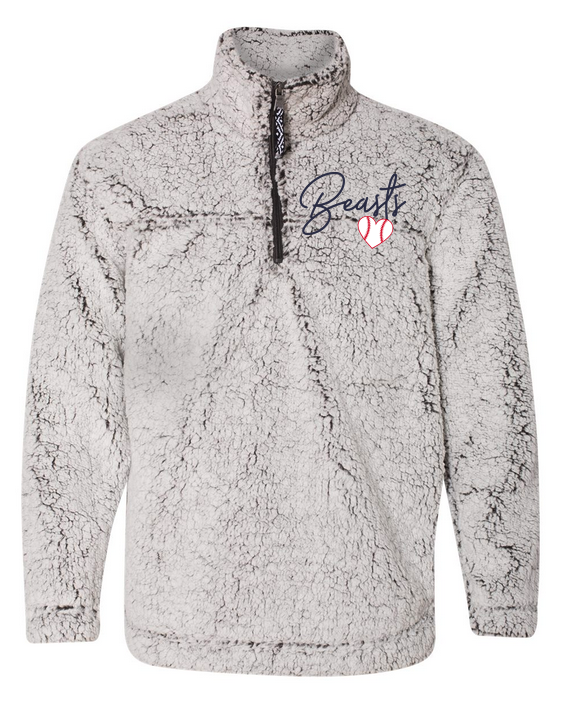 Sherpa Fleece Quarter-Zip Pullover