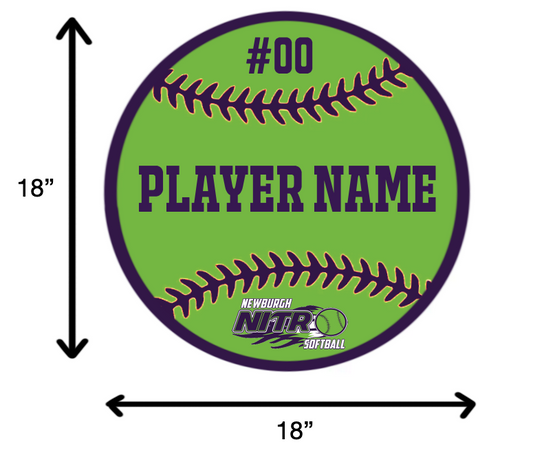 Nitro Custom Yard Sign